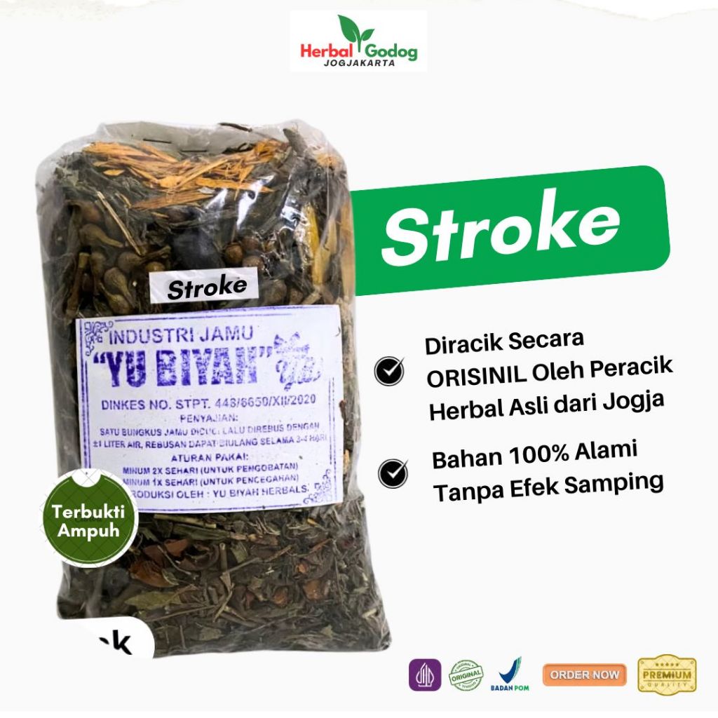 

HERBAL GODOG JOGJA - Wedang Stroke/Rempah Stroke Penurun tekanan darah