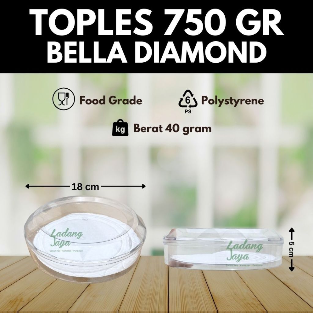 Toples Bella Diamond 750GR