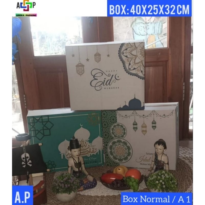 

Box Parcel Lebaran 40x25x32cm(Besar)/Kardus/Lebaran/Parcel/IdulFitri/Sembako