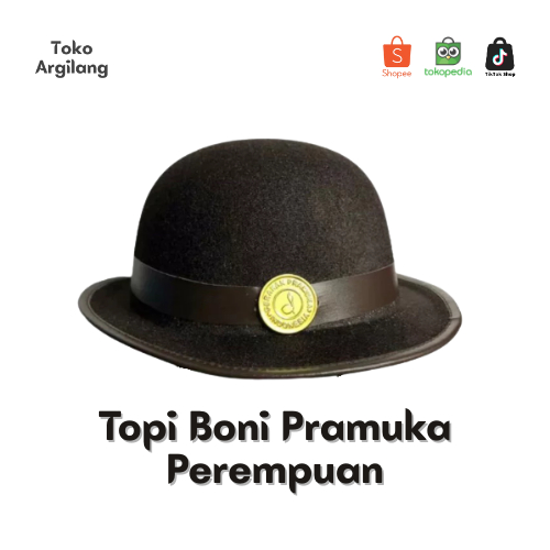 Topi Pramuka Putri – Penggalang & Penegak | Laken Rajut SD SMP SMA