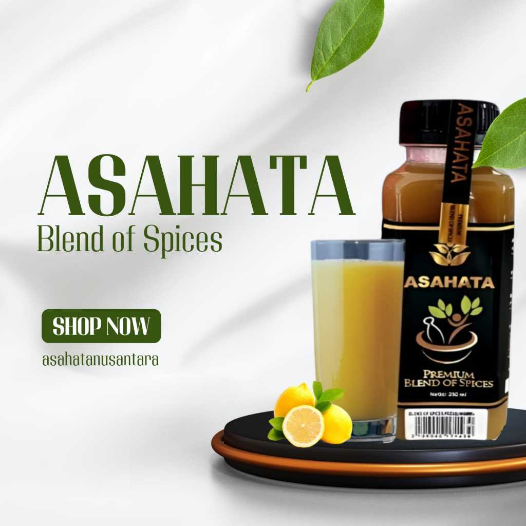 

Minuman Herbal ASAHATA 250ml/Jus Rempah Tradisional/Obat Herbal Kolesterol/Obat Herbal Asam Lambung