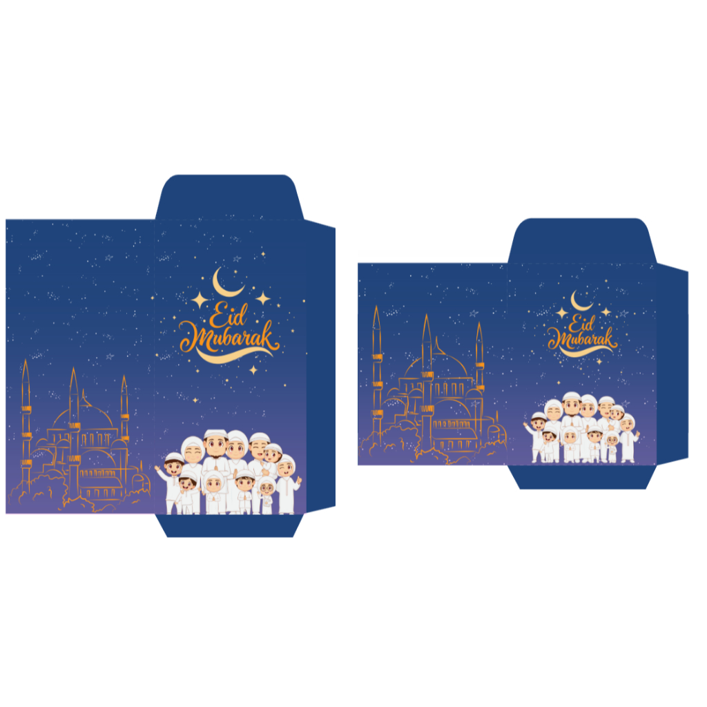 

Amplop Biru Collection Lebaran 2025 [Isi 20] Ukuran Besar dan Kecil