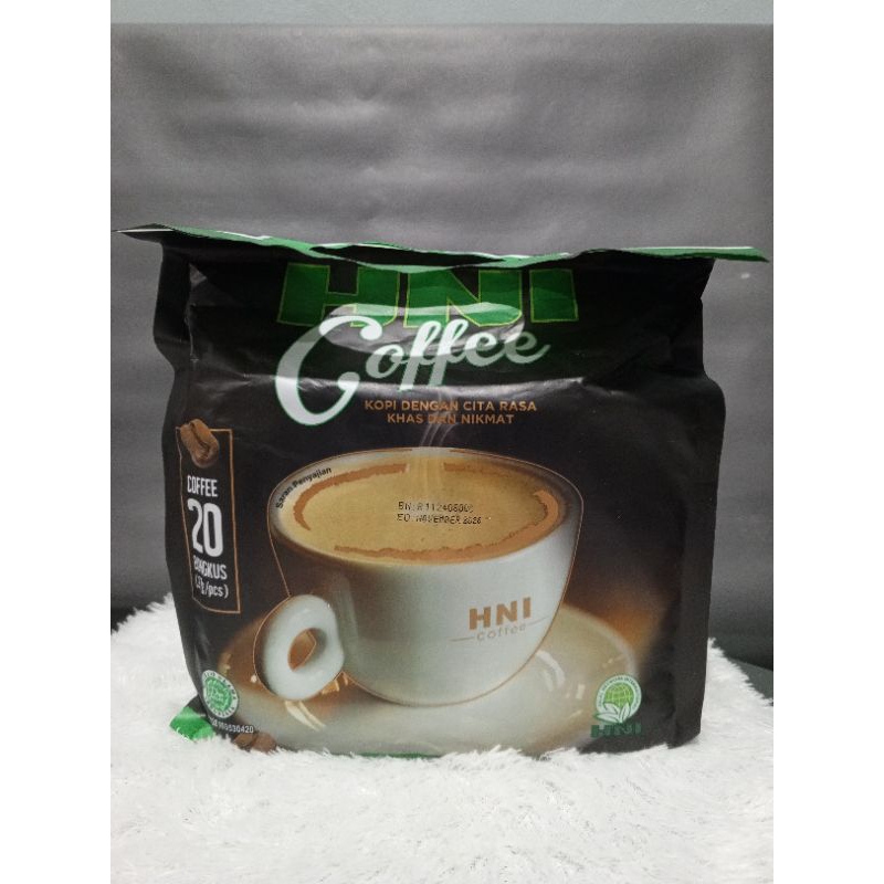 

HNI Cofee kopi sehat HNI HPAI (isi 20 sachet)