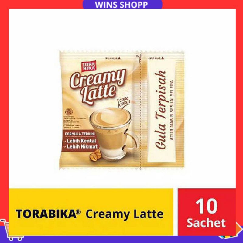 

TORABIKA CREAMY LATTE KOPI TANPA AMPAS SACHET