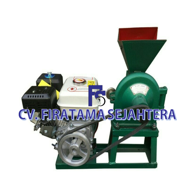 Mesin Penepung Bahan Pakan Ikan - Mesin Disk mill FFC 15 Giling Tepung Bahan Baku Pelet