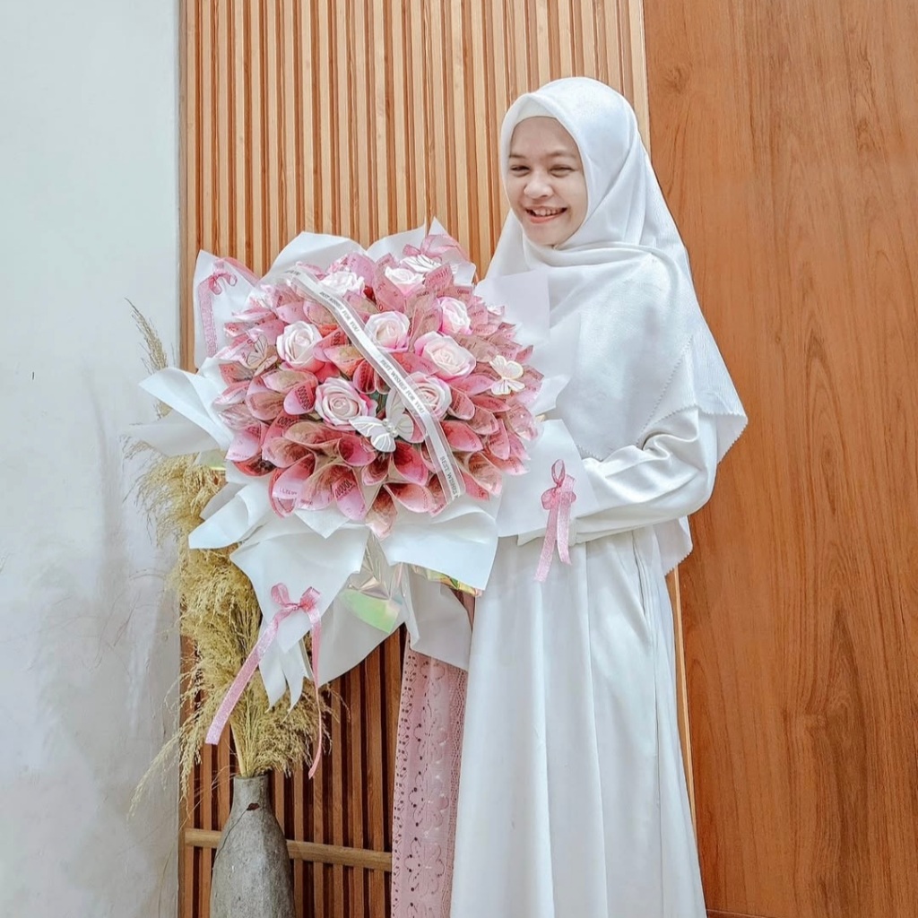 MONEY BOUQUET FLOWER ARTIFICIAL