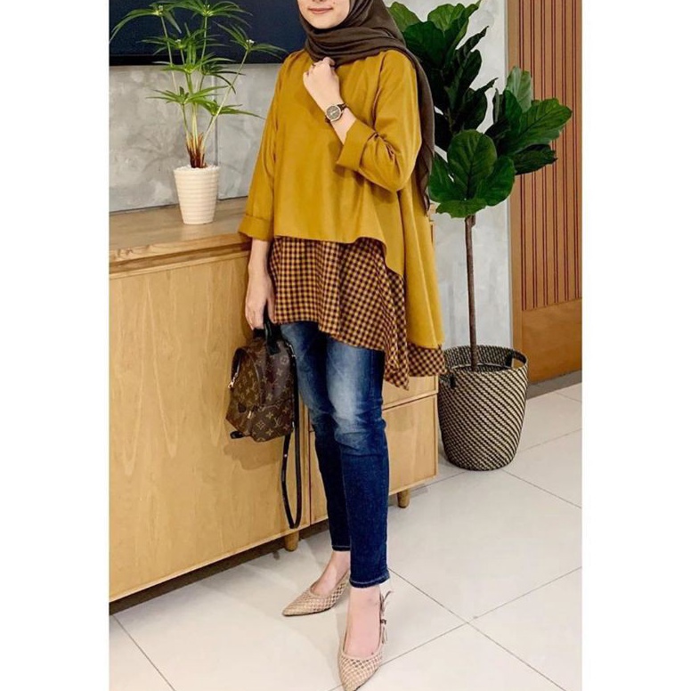 KODE N36X RANIA BLOUSE  ILONA BUSUI SERIES  MAHARA NURSINGWEAR  MAHARA ID