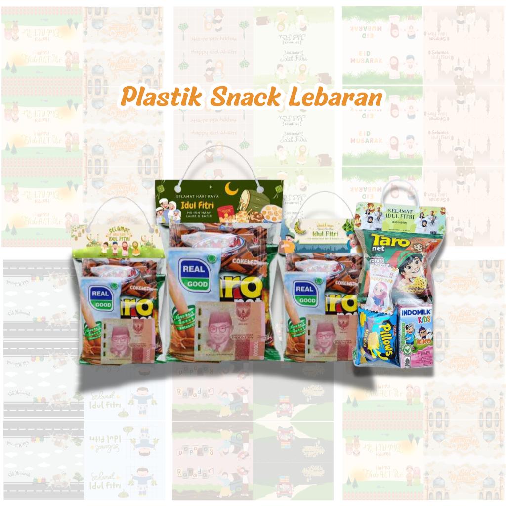 Plastik Snack Lebaran/Plastik Snack/Kemasan Sncak kemasan praktis
