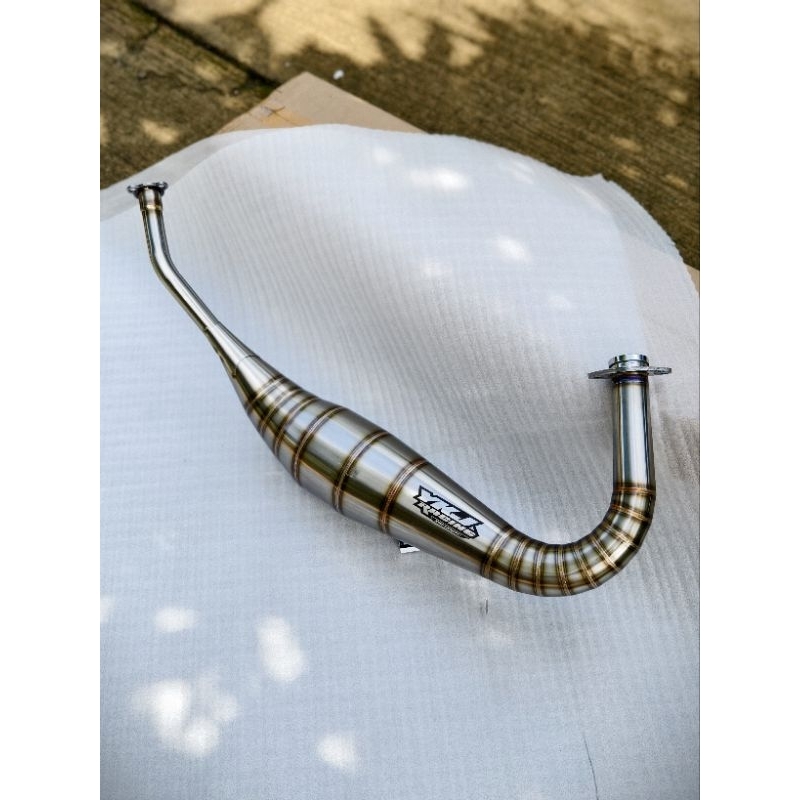 Chamber / Perut Knalpot PDK RX King PDK SERPICO Stainless Super Garing  Atas Bawah Bertenaga Origina