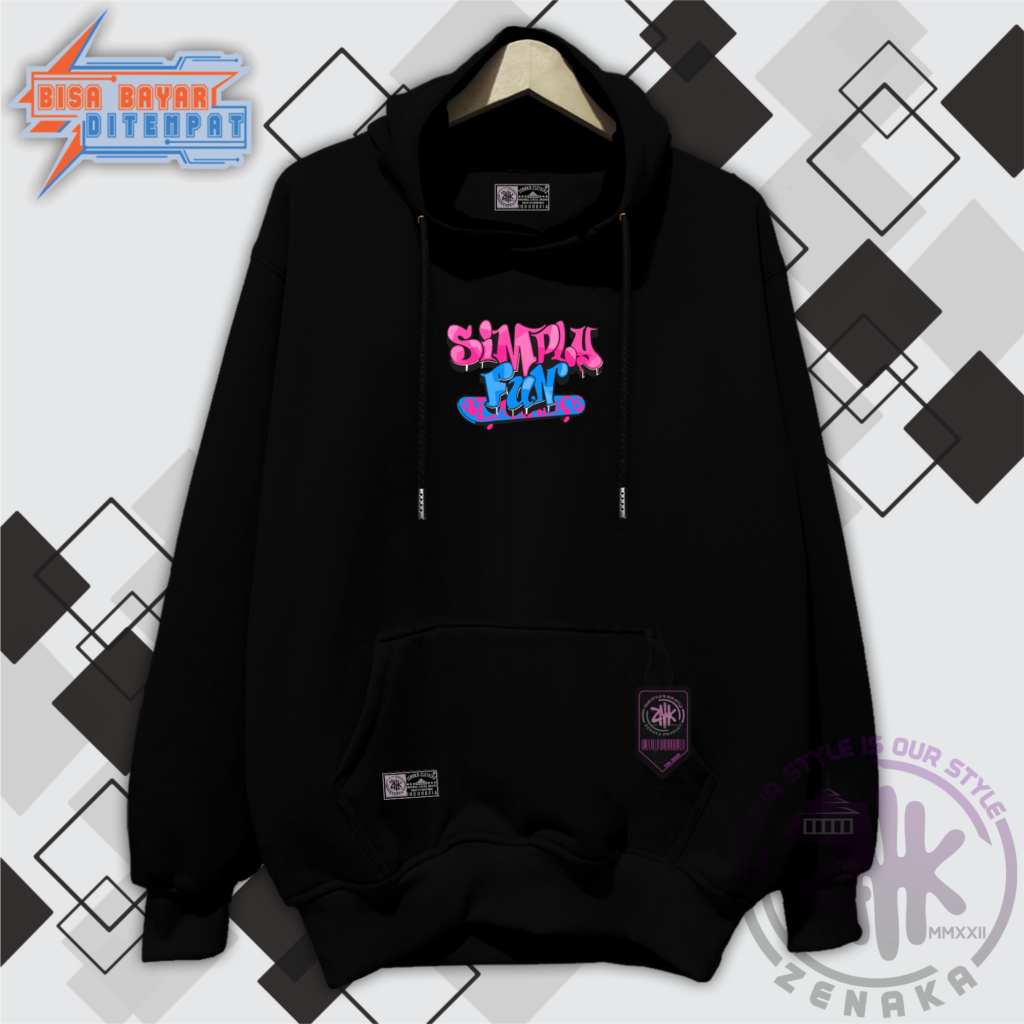 Hoodie pria distro aesthetic graffity simple Jaket hoodie anime distro ori Sweater hodie distro aest