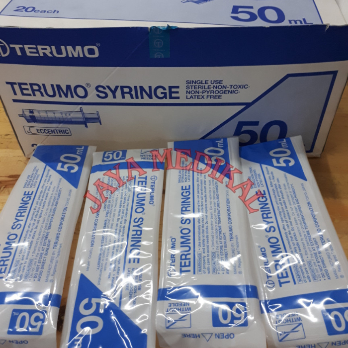 Terumo Spuit 50cc Disposable Syringe 50ml Terumo