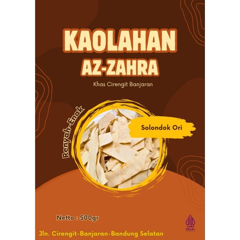 

KERUPUK SOLONDOK ORIGINAL MENTAH KHAS CIRENGIT BANJARAN BERAT 500GRAM