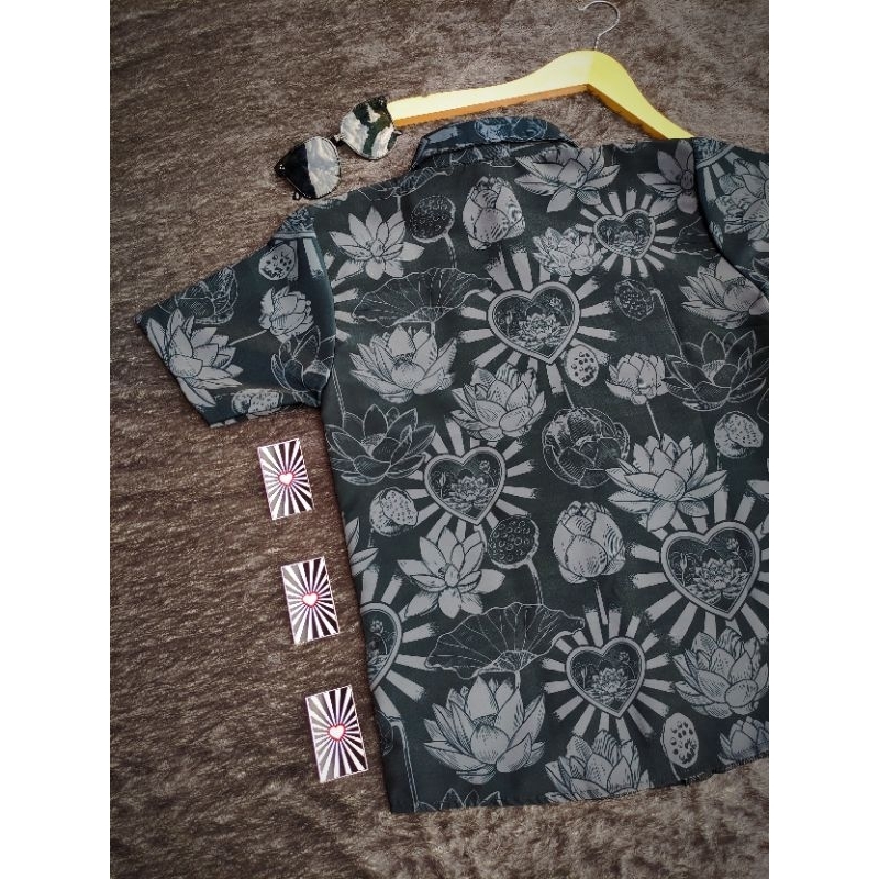 NEW KEMEJA BATIK PENDEK FULL PRINTING-ATASAN BATIK KEREN PRIA-BAJU BATIK PSHT TERATE TERBARU