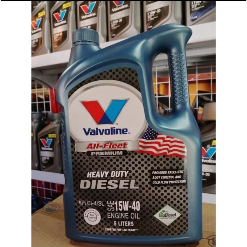 oli valvoline all fleet premium diesel 15w40 5 liter