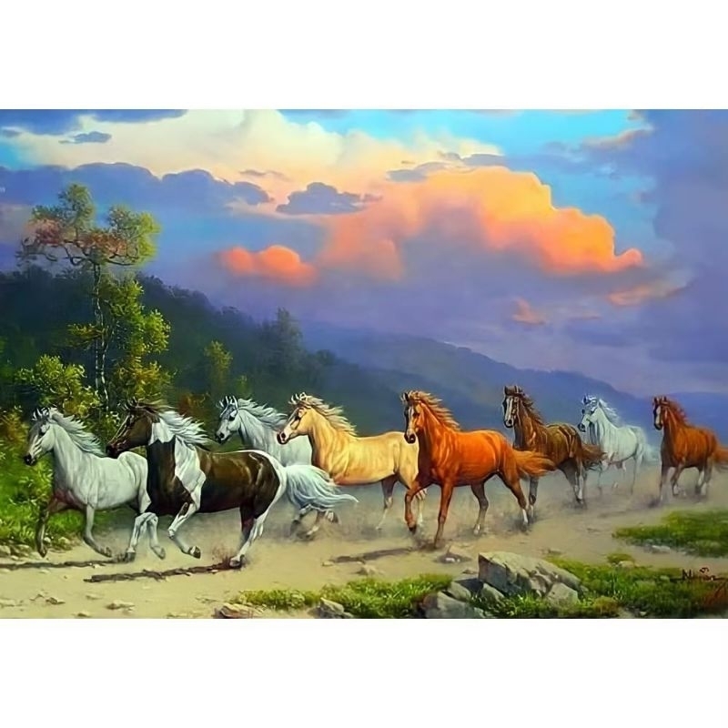 poster cetak jumbo gambar kuda hiasan dinding gambar kuda macam macam ukuran