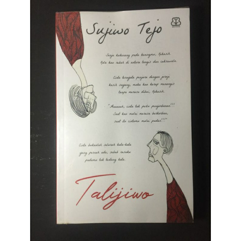 Talijiwo ( Sujiwo Tejo) buku preloved