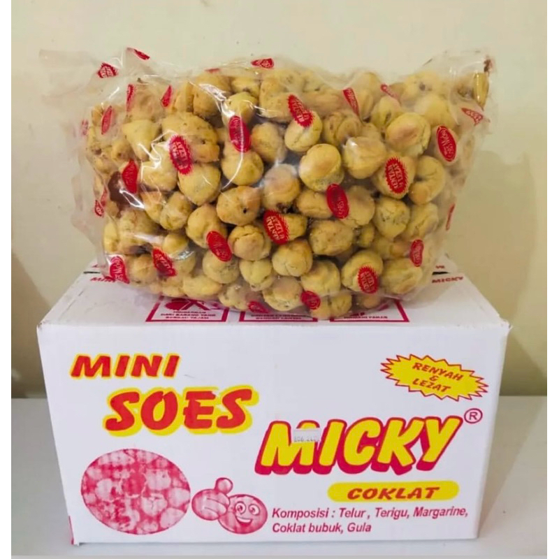 

MINI SOES COKLAT MERK MICKY