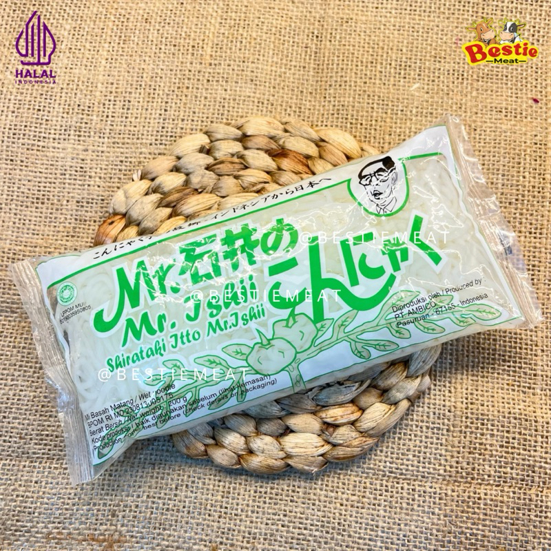 

Mr Ishii Mie Shirataki Rendah Kalori | Mie Basah Diet 200g