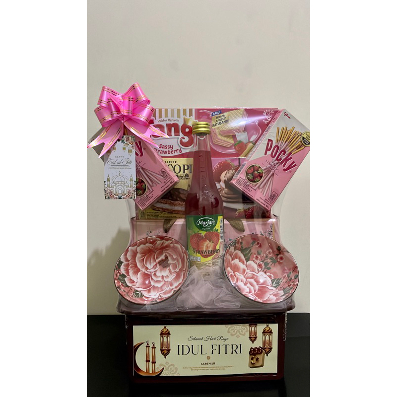 

Parcel series pink