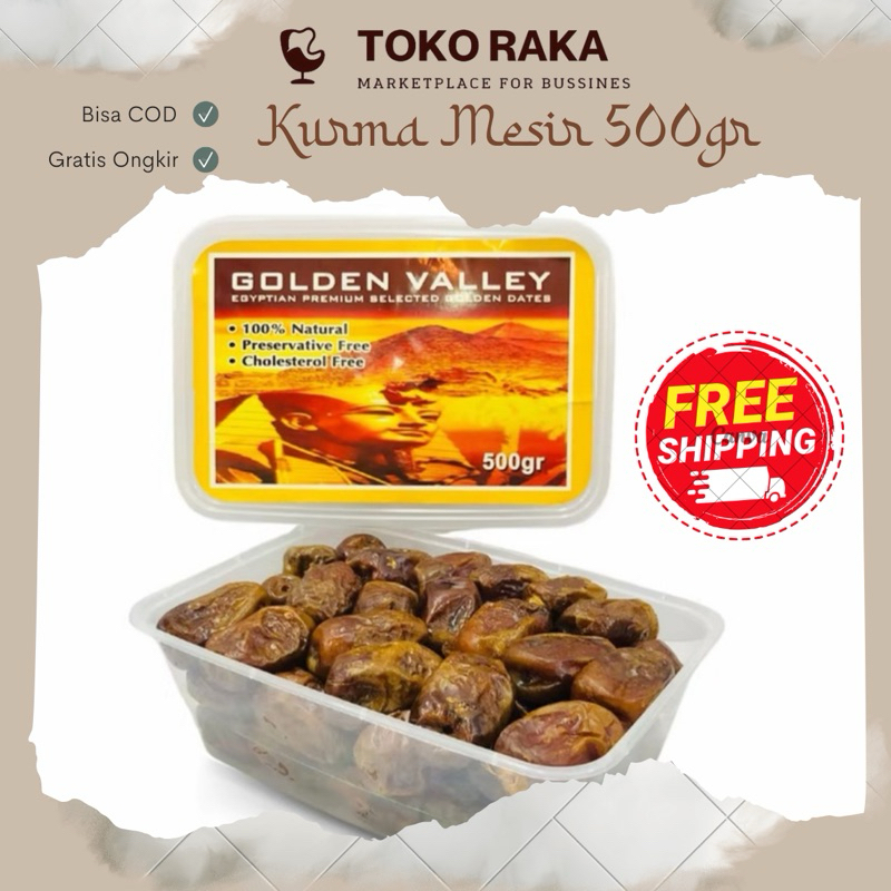 

Kurma Madu Mesir Golden Valley 500gr Fresh Best Quality