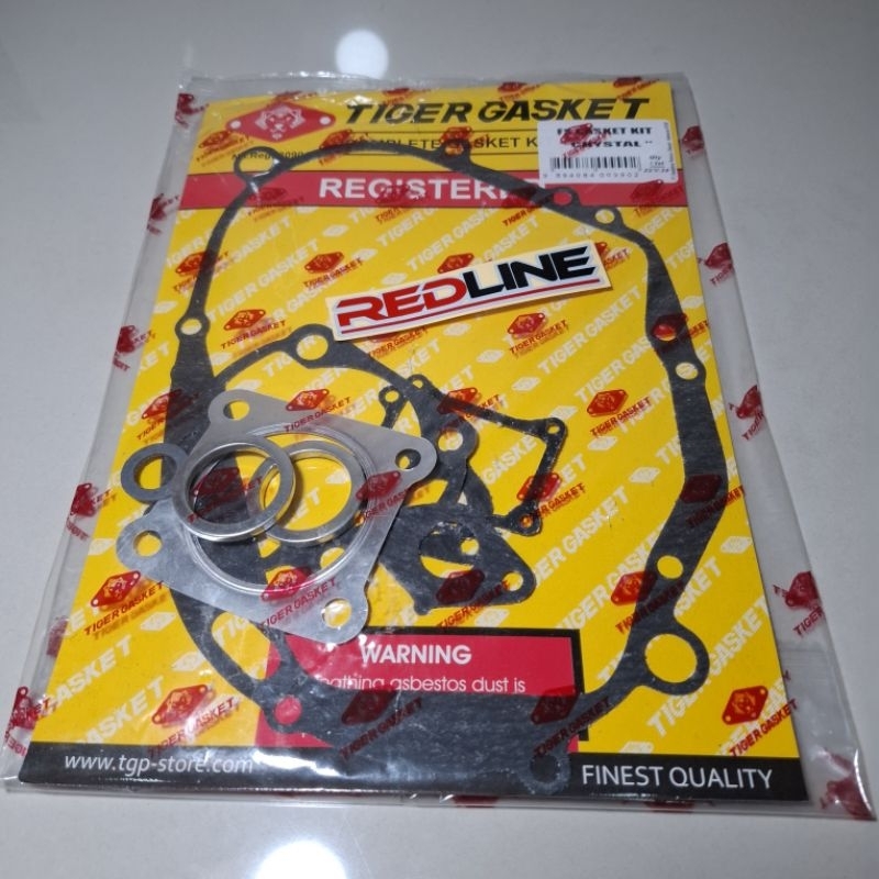 CRISTAL RC 100 110 BRAVO TORNADO PAKING GASKET FULSET KOPLING SUZUKI REDLINE SPAREPART
