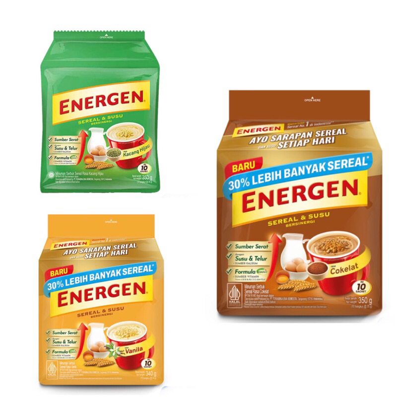 

(Misha) Energen Cereal Instant 10X35G