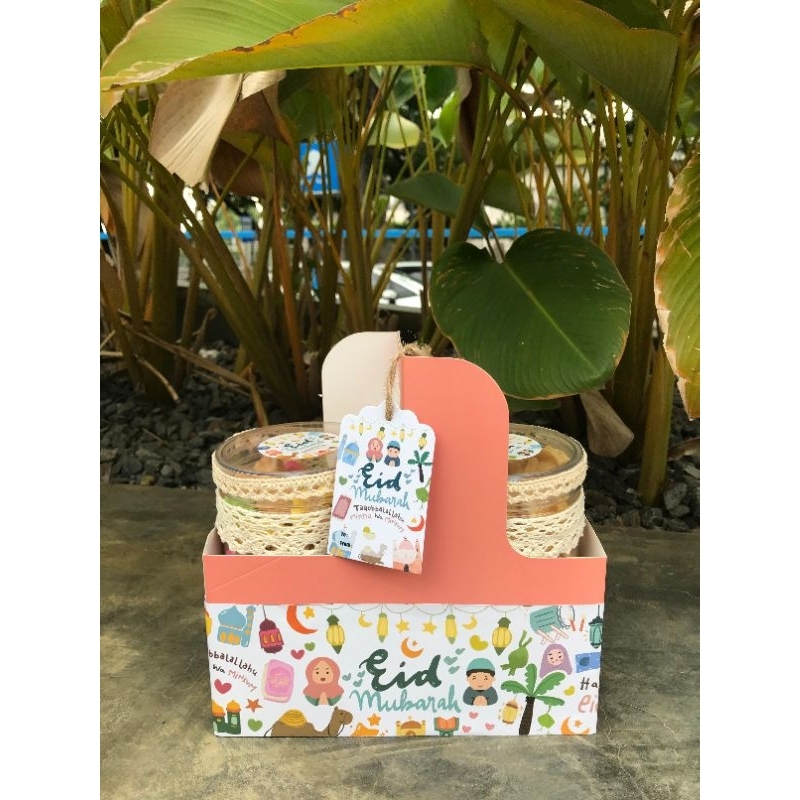 

Hampers Lebaran Hampers Idul Fitri Snack isi 2 Toples