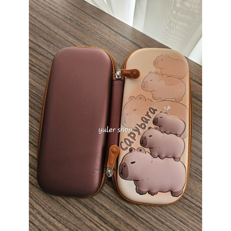 

Kotak Pensil 3D Eva Capybara Tempat Pensil Alat Tulis Stationary Anak PAUD-TK SD