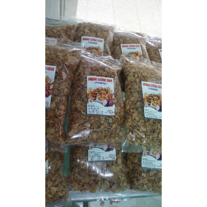 

termurah grade A super premium 500gr bawang goreng kriuk kota probolinggo spinneran