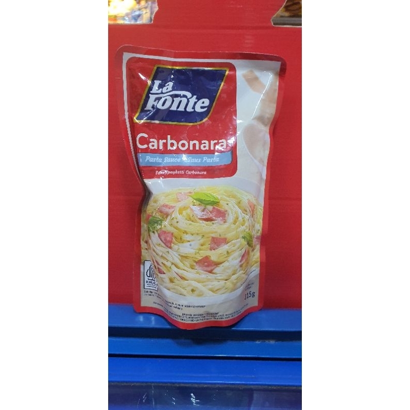 

La Fonte Carbonara Saus Pasta 315 gr