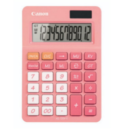 

calculator canon AS 120V II