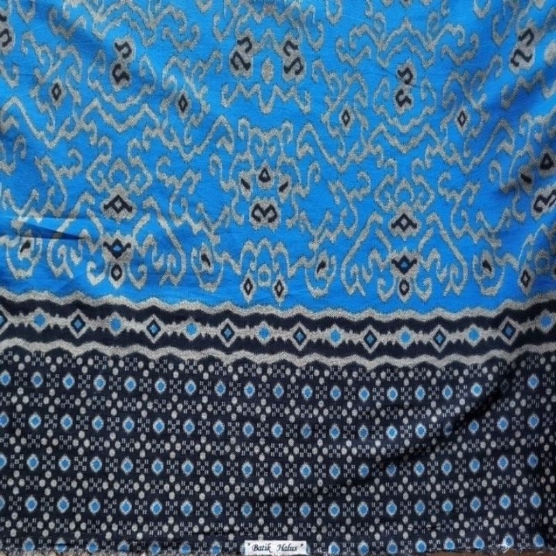 Batik halus bsw biru