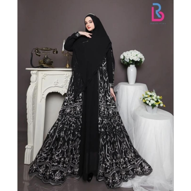 Gamis Syari New Collection By Baraya Syari/Gamis Mewah Premium