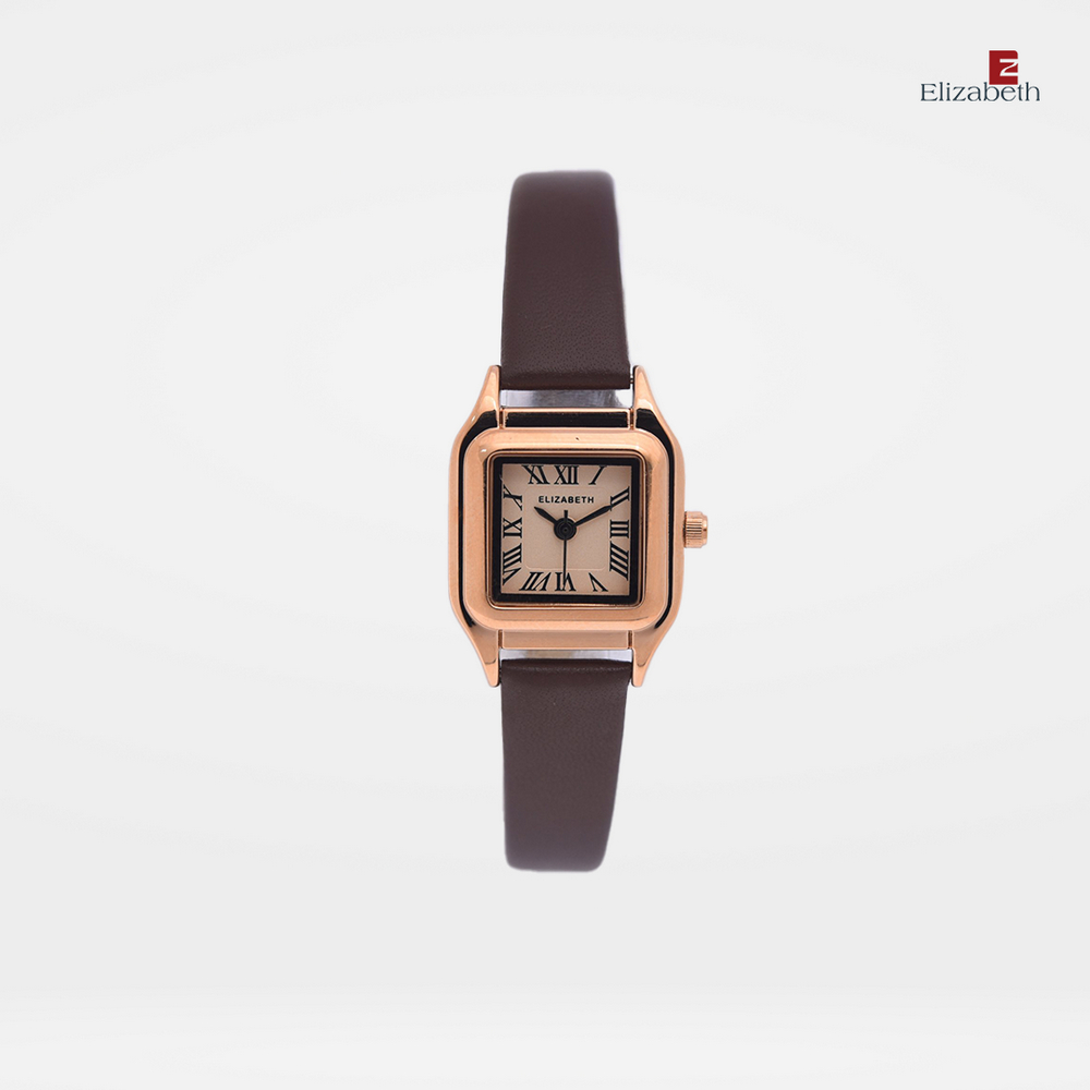 Jam Tangan Wanita - Elizabeth | Leather Strap 2200-0873