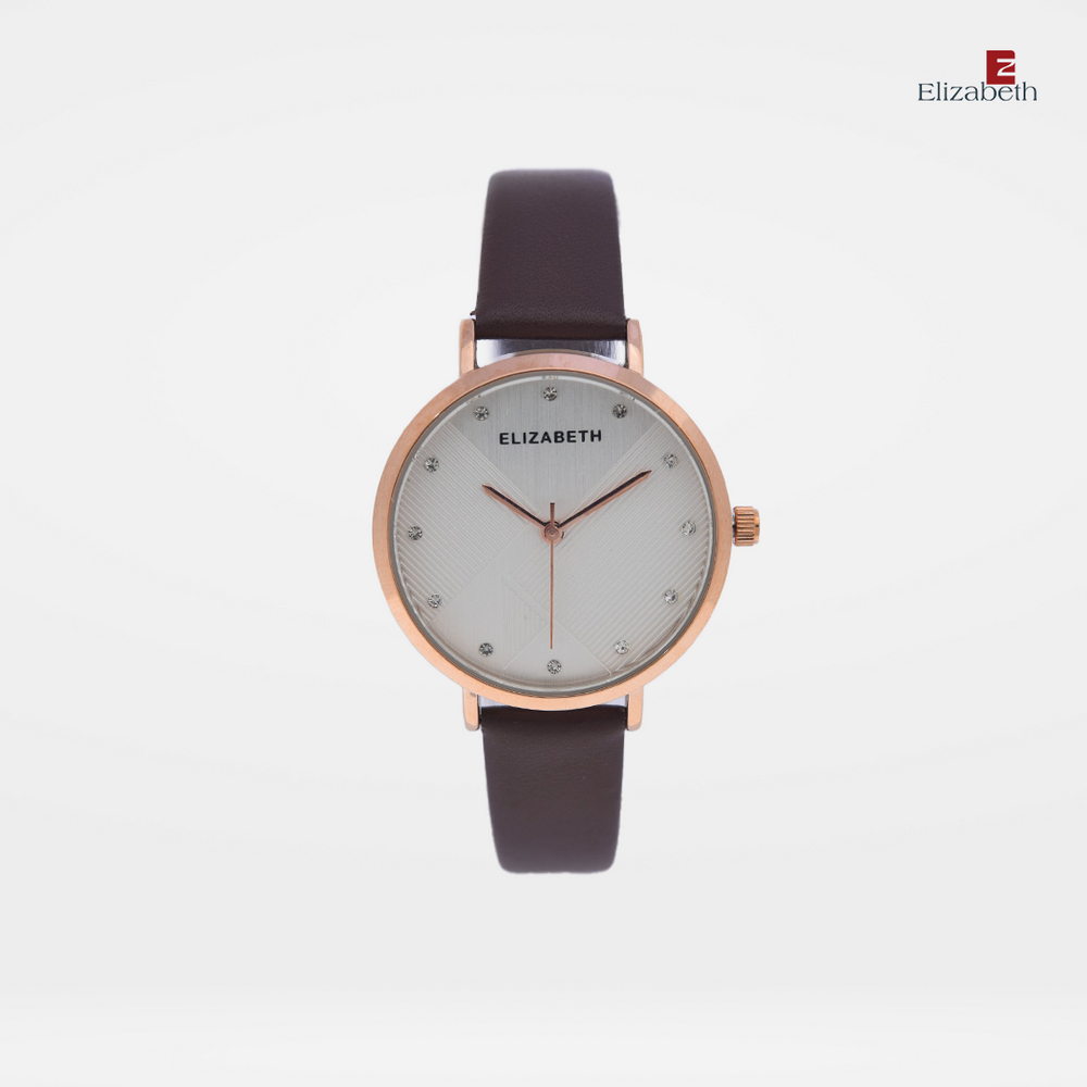 Jam Tangan Wanita - Elizabeth | Leather Strap 2200-0876