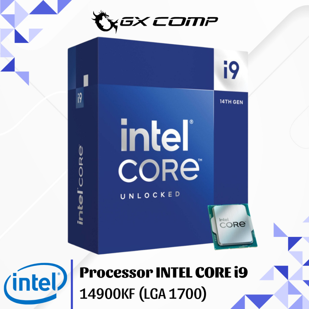 INTEL CORE i9 14900KF/ Prosesor Intel / LGA1700 ( 14th gen )
