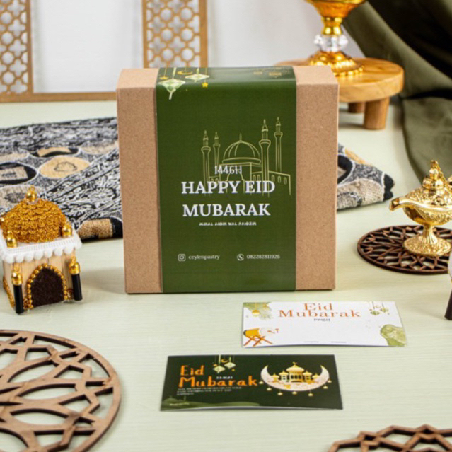 

Hampers Puasa / Bingkisan Cookies / Hampers Cookies Idul Fitri / Parcel Eid Mubarak