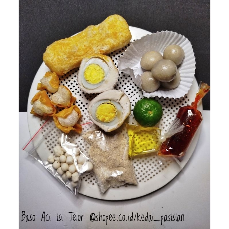 

Baso Aci isi Telur puyuh / Kedai Pasisian