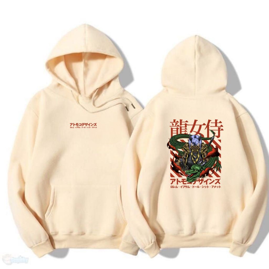 HOODIE DRAGON PRIA KEREN TERKINI