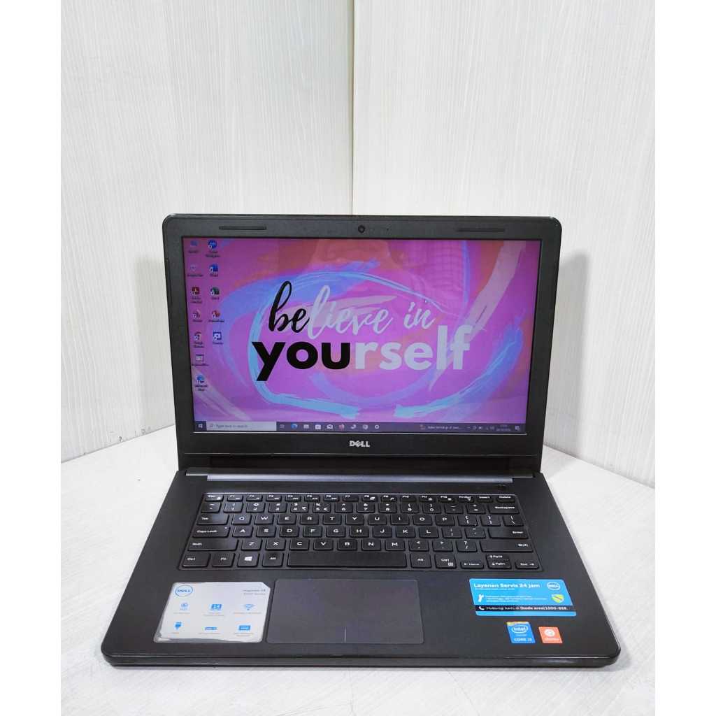 LAPTOP Dell Inspiron 3458 Intel Core i3 Gen 5 RAM 8GB SSD 256GB BERGARANSI