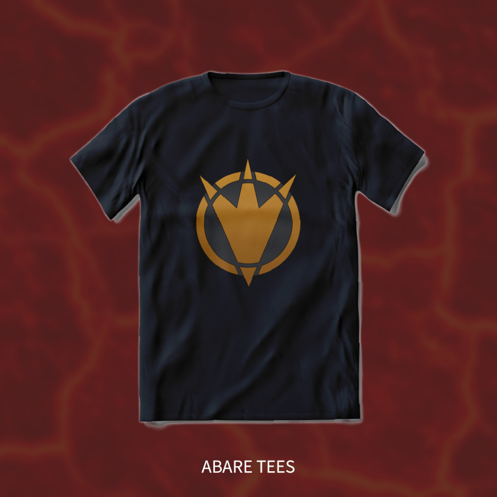 Kaos Super Sentai Abaranger Power Rangers Dino Thunder Tokusatsu