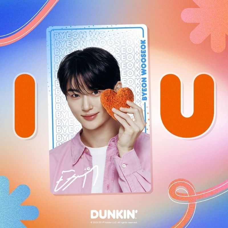 

[READY SIAP KIRIM] [BACA DESKRIPSI] PHOTOCARD BYEON WOOSEOK X DUNKIN PH VER 2