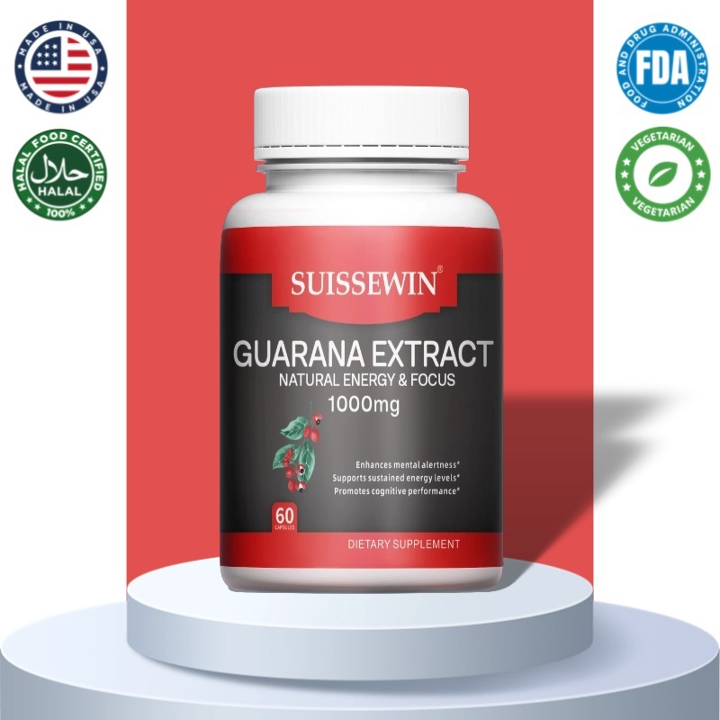 Guarana Ekstrak 1000mg - Peningkat Stamina & Performa Fisik