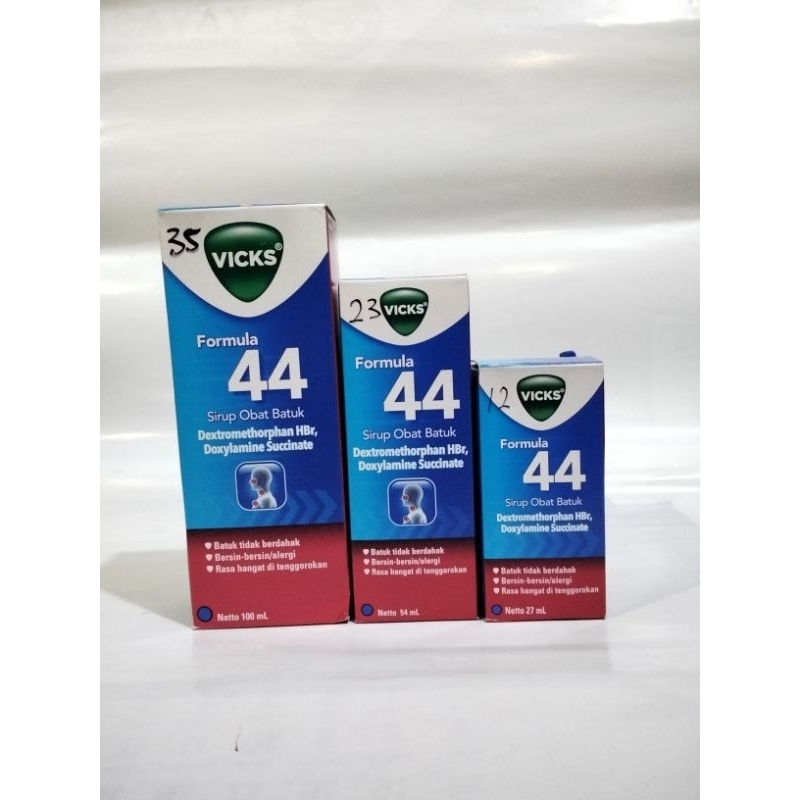 VICKS F44 DEWASA SIRUP