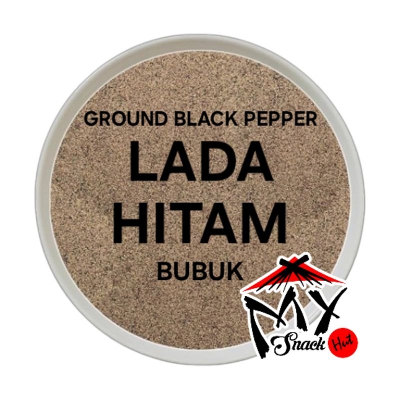 

LADA HITAM BUBUK 250GR MERICA BLACK PEPPER GROUND BLACKPEPPER HEI HU JIAO FEN 黑胡椒粉 MRICO IRENG POWDER