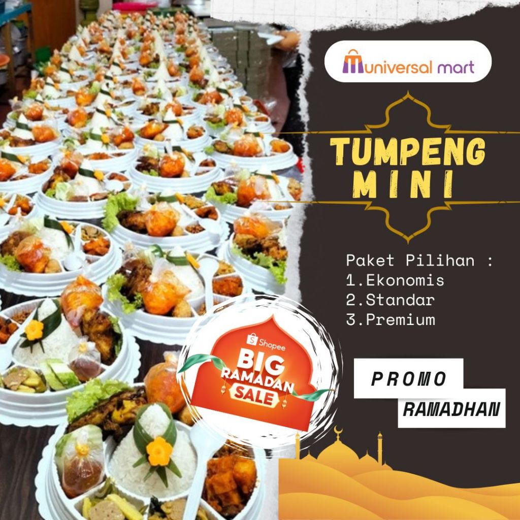 

Nasi Tumpeng Mini Siap Saji Paket Bervariasi