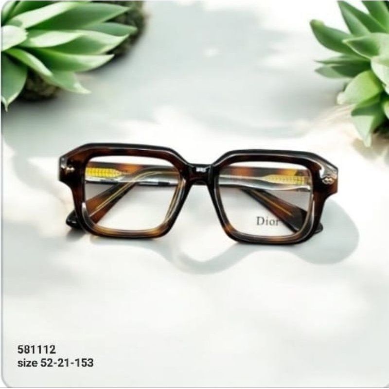 frame kacamata pria wanita kotak tebal kokoh Minus photocromic bisa reques lensa Minus plus Cylinder