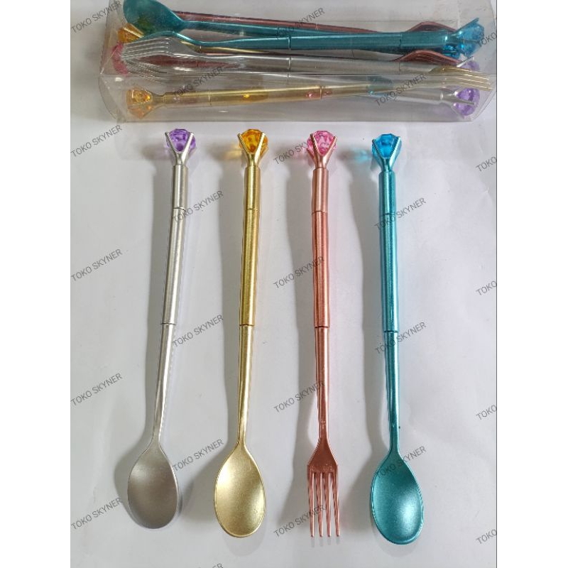 

TS. pen karakter unik pulpen fancy pena cair