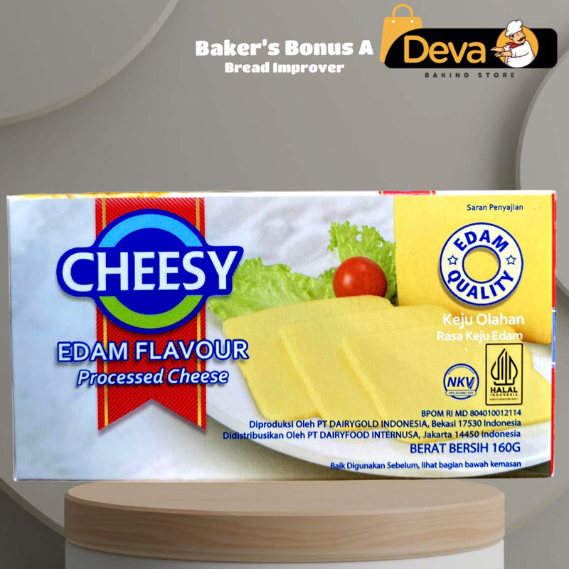 

Cheesy Edam Flavour - Cheesy Keju Rasa Edam 160gr