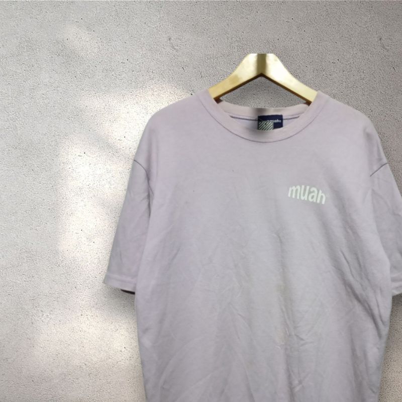 Kaos Muahmuah Second Brand